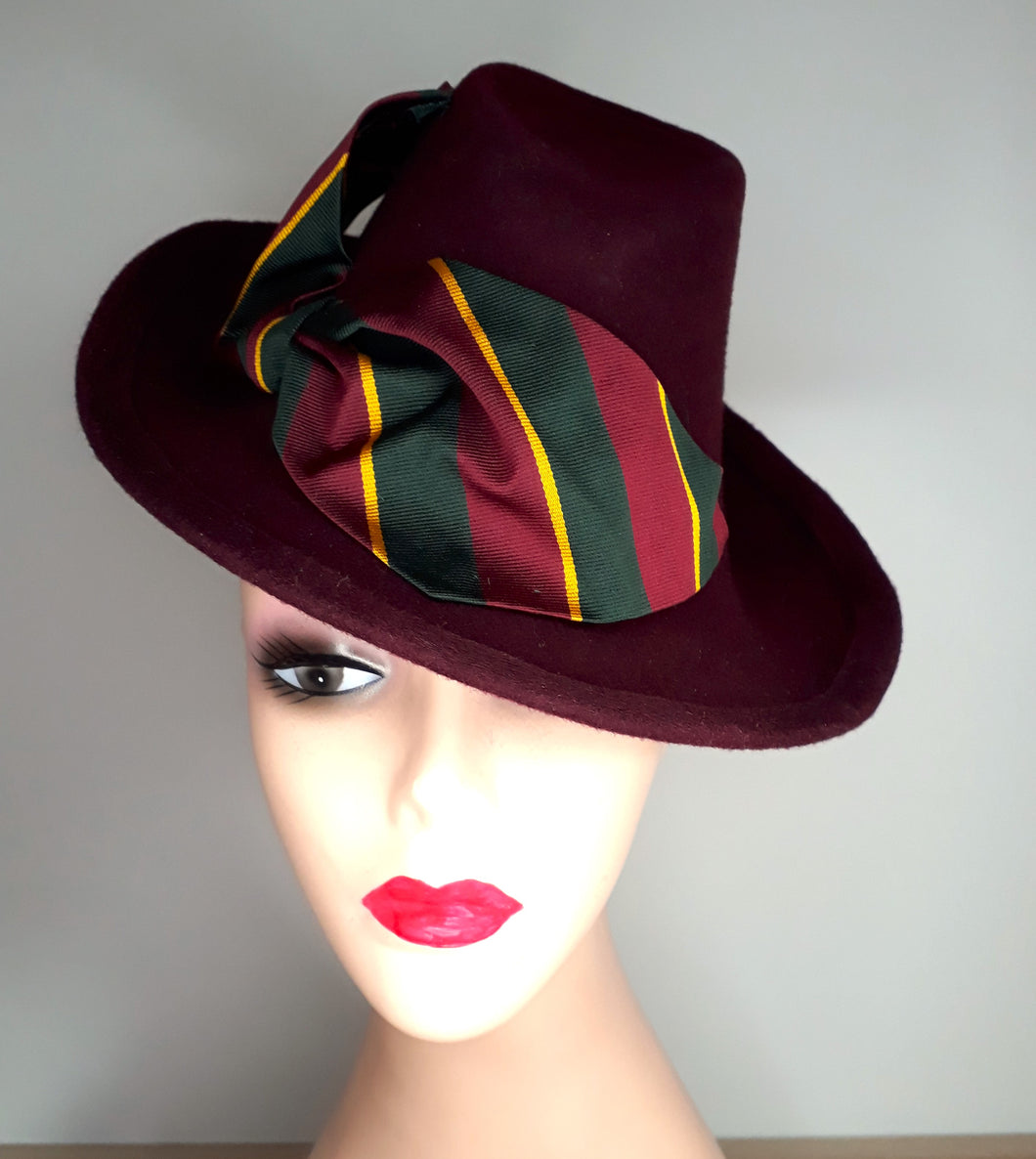 1940's/30's Styled Tilt Hat