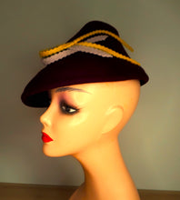 1930's/40s Styled Tilt Hat 'Effie'