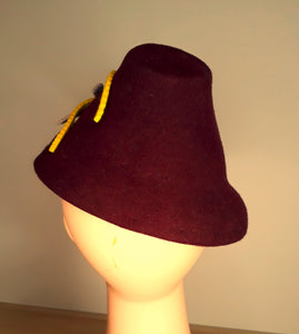 1930's/40s Styled Tilt Hat 'Effie'