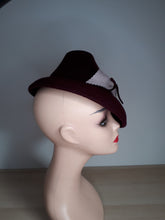 1930's/40s Styled Tilt Hat 'Effie'