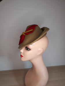 1940's/30's Styled PerchHat