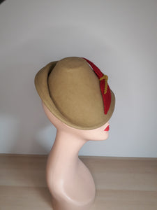 1940's/30's Styled PerchHat