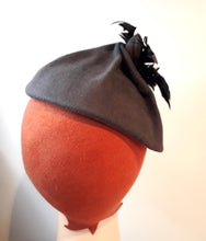 1930's Style Pixie Dark Grey