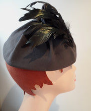 1930's Style Pixie Dark Grey