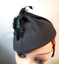 1930's Style Pixie Dark Grey