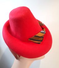 1930's Inspired Hat Red