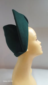 1940s 'Shirley' Halo hat