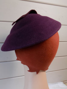 Doris. 40's Style Saucer Hat