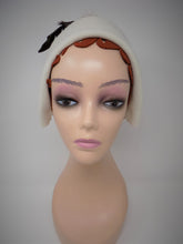 Cream Cloche Style Hat