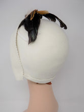 Cream Cloche Style Hat