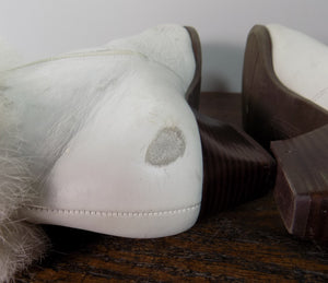 Vintage boots Fur lined