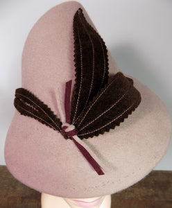 Clara 30s/ 40s styled Tilt Hat