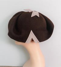 Ava Tilt Hat Chocolate/ Mocha Flash