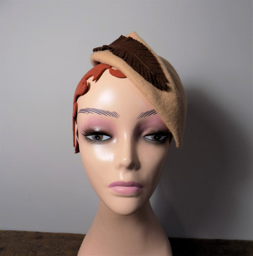 Side Pleat Pixie Beret
